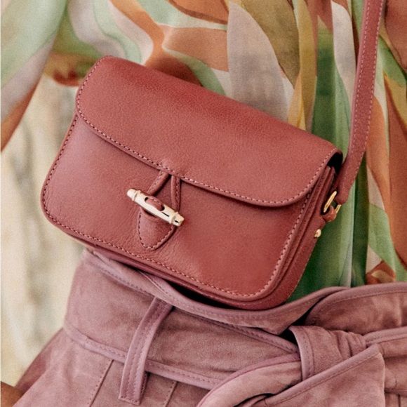 Sézane Micro Milo Bag in Vintage Blush - Picture 3 of 8